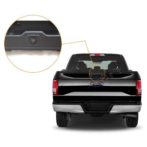 vardsafe vsnm tailgate car rearview reverse backup camera kit  ford