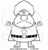 Super Granny Clipart Mad Coloring Cartoon Plump Grandma Vector Thoman Cory Outlined Arms Open Royalty 2021 Clipartof sketch template