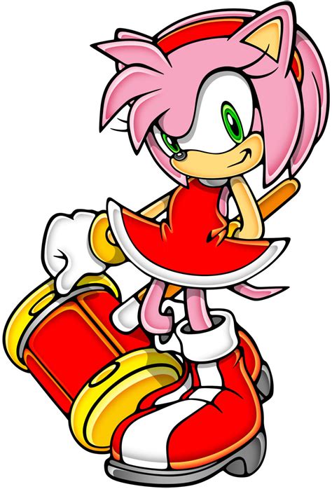 Amy Rose From The Sonic The Hedgehog Series