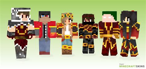 Fire Bender Minecraft Skins Download For Free At