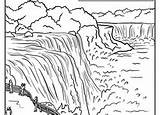 Falls Niagara Coloring Canada Geography Worksheets Grade 88kb 180px 5th Printables Education sketch template