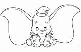 Dumbo Colorare Disegni Dombo Coloring4free Zeichnung Bambini Kleurplaat Olifant Tekenen Personajes Lindo Timothy Walt Drukuj sketch template