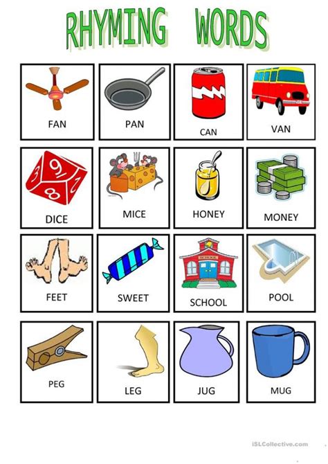 rhyming worksheets st grade printable word searches