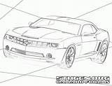 Coloring Camaro Chevy Pages Library Clipart sketch template