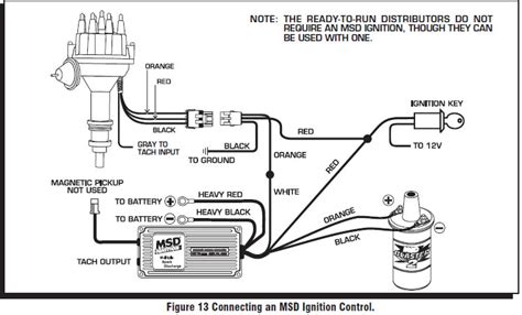chevy msd distributor wiring diagram troubleshooting techniques  part   set