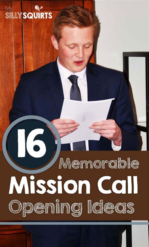16 memorable mission call opening ideas my silly squirts sister
