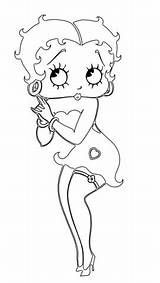 Betty Boop Coloring Pages Printable Photobucket Adult Gif Drawing Color Baby Print Supercoloring Printables Tissu Peinture Sur Birthday S880 Categories sketch template