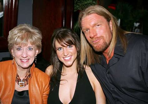 Linda Mcmahon Stephanie Mcmahon And Triple H At The Premiere Of