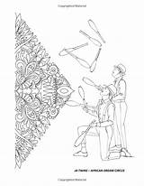 Cirque Contortionists Aerialists Balancers sketch template