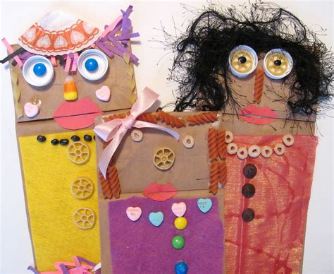 chocolate muffin tree paper bag puppets inspired  fandango