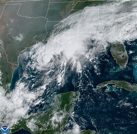 storm surges forecast as tropical storm beta heads to