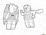 Lego Coloring Pages Super Dc Heroes Printable Superhero Universe Marvel Choose Board Superman Print sketch template