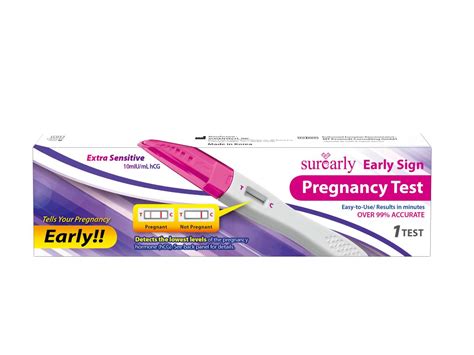 [otc] Surearly Early Sign Pregnancy Test Sugentech Inc