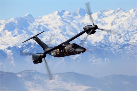 aw tiltrotor  fly  mid    flight test aw