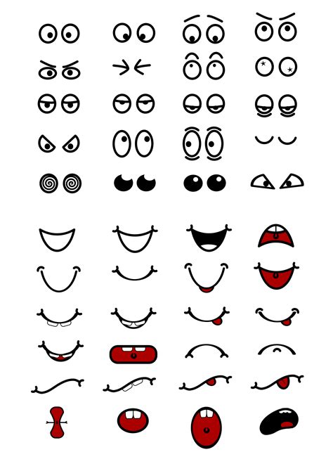 eyes nose mouth clipart   cliparts  images