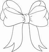 Bow Drawing Outline Christmas Ribbon Cheer Clipart Drawings Bows Draw Template Big Ribbons Ties Schleifen Clip Para Templates Challenge Getdrawings sketch template