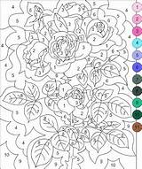 Number Color Coloring Nicole Pages Book sketch template