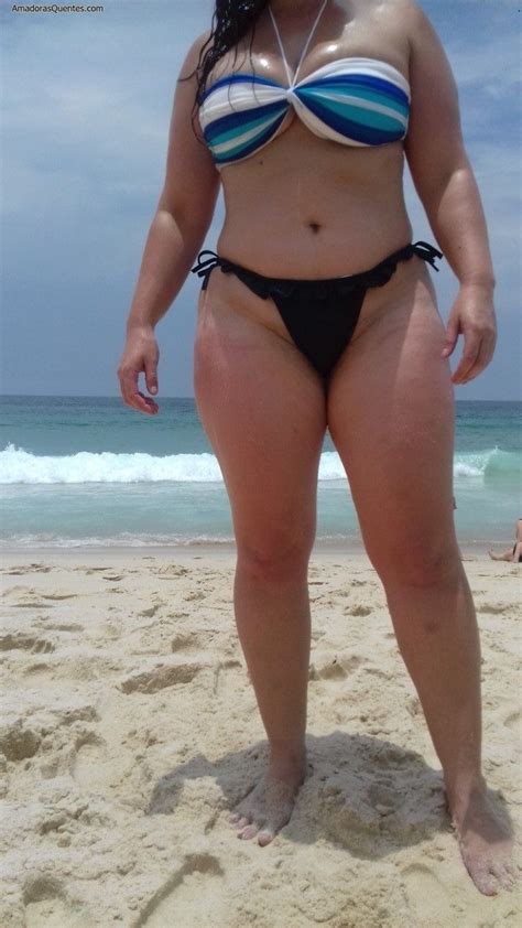 minha esposa rabuda de biquíni na praia amadoras quentes