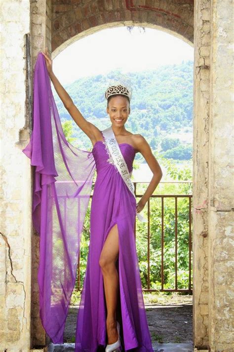 Miss Universe St Lucia 2014 Roxanne Didier Nicholas New Pictures