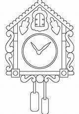 Clock Printable Coloring Pages Colouring Choose Board Wall Kids sketch template