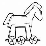 Trojan Horse Drawing Troy Easy Drawings Da Colorare Getdrawings Disegni Disegno Paintingvalley Coloring Salvato Clipartxtras sketch template