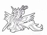 Coloring Twilight Sparkle Alicorn Pages Princess Pony Little Color Drawing Getcolorings Getdrawings Printable Template sketch template