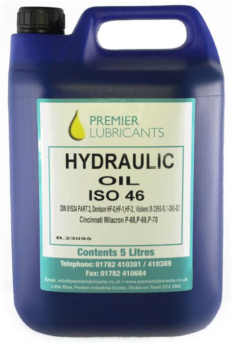 premier hydraulic oil iso vg