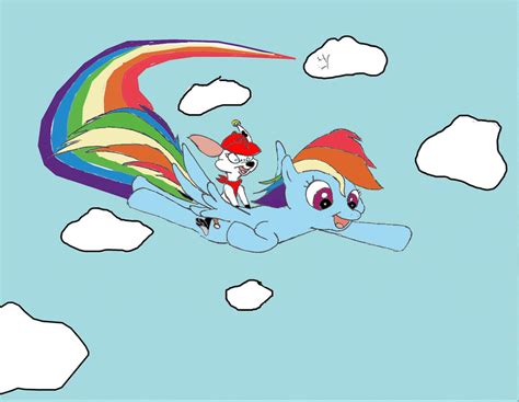 Dash On Rainbow By Trey Vore On Deviantart