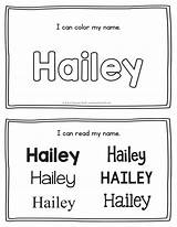 Hailey Handwriting Printable sketch template