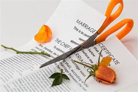 five emotional stages of a divorce