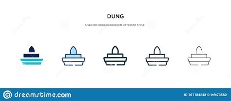 dung icon   style vector illustration  colored  black dung vector icons