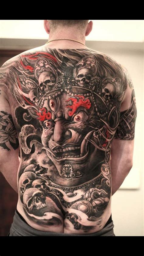 Insane Back Piece Demon Tattoo Tattoos Sick Tattoo