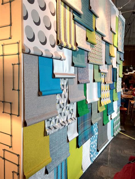 design junction london  fabric display wallpaper stores fabric