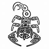 Aztec Mayan Clipart Tattoos Tribal Tattoo Coloring Scorpion Designs Motifs Pages Ruins Cliparts Clip Meaning Tattootribes Print Civilization Library Votes sketch template