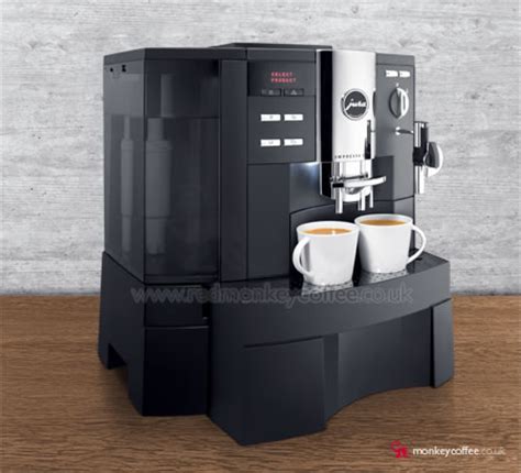 jura impressa xs uk bean  cup coffee machine commercial  red monkey xs business