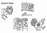 Walk Activities Story Rosie Rosies Pages Printable Coloring Worksheet Template Foundation Stage Collaborative Book Retelling Sequencing Props Explorations Folks Learning sketch template