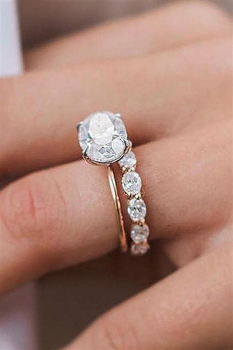 These Oval Wedding Rings Are Gorgeous Ovalweddingrings Big Wedding