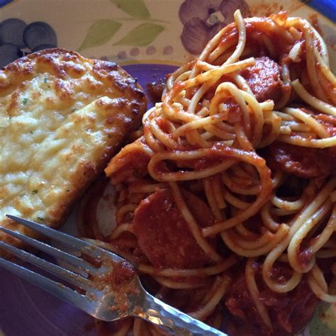 Easy Italian Sausage Spaghetti Recipe Allrecipes