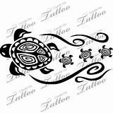 Maori Tortuga Createmytattoo Ohana Familia Turtles Tortugas Tatuaje Kiddos Henna Ya sketch template