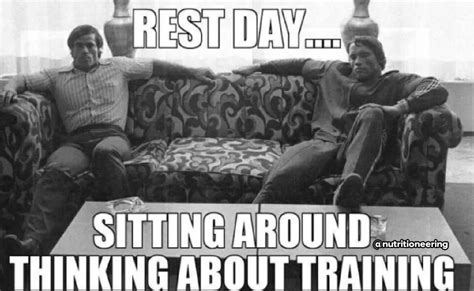 gym rest day memes