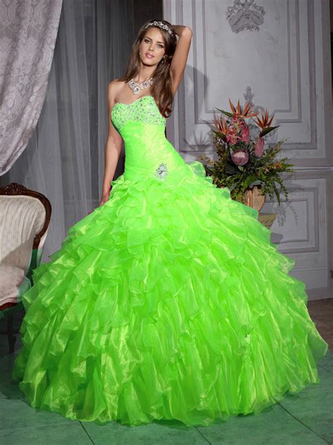 green quinceanera dresses dressedupgirlcom