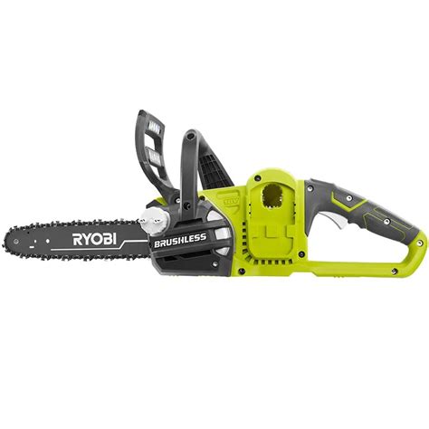 Ryobi 18 Volt One Brushless 12 In Cordless Battery Chainsaw