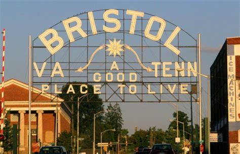 bristol virginia  city  close   twin city  named bristol