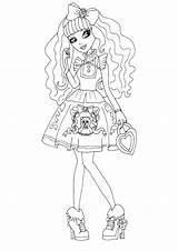 Ever After High Pages Briar Coloring Beauty Printable Getcolorings sketch template