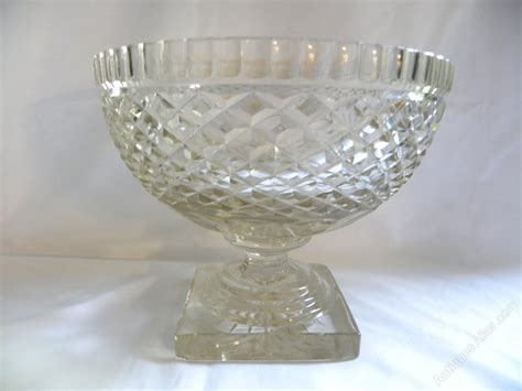 Antiques Atlas Antique Cut Crystal Glass Fruit Bowl