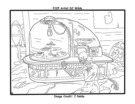 fallout  portodiner coloring page coloring pages color fallout