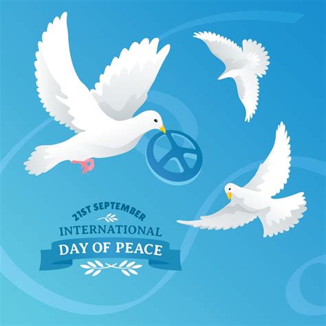 world peace day owl connected