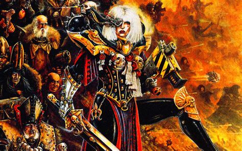 warhammer fantasy sci fi warrior war dark action
