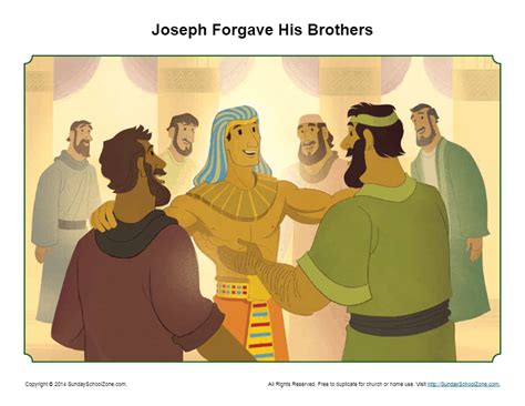 joseph forgives  brothers childrens sermon picture