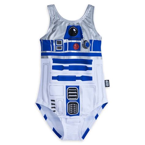 2 Color Choices R2 D2 And Friends Classic Cut One Piece Swimsuit Star